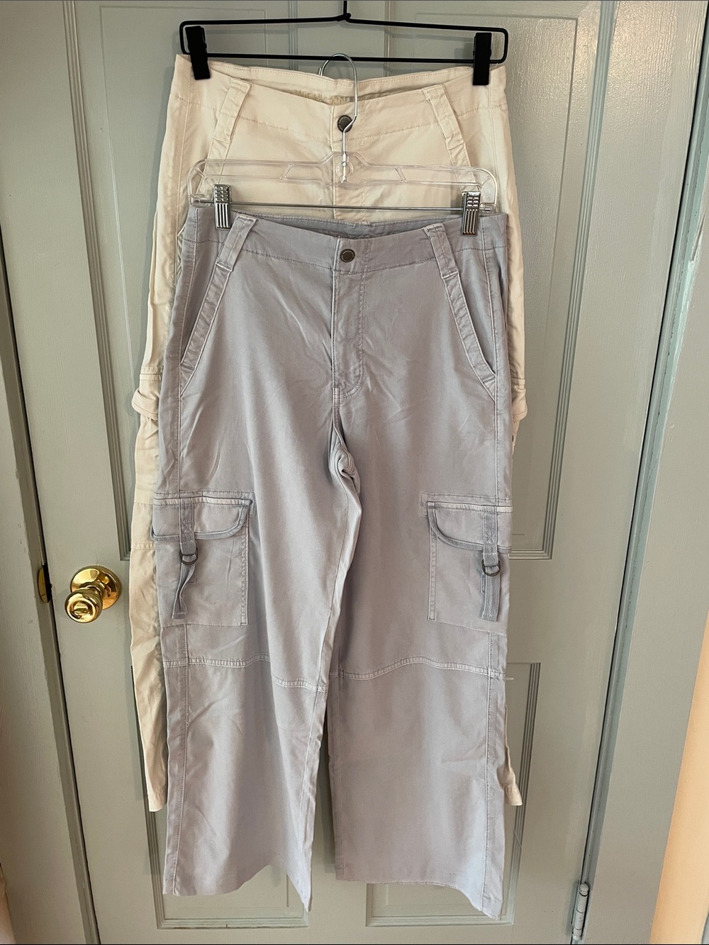 American Eagle Women’s  Dreamy Drape Cargo Pant Wide Leg 4